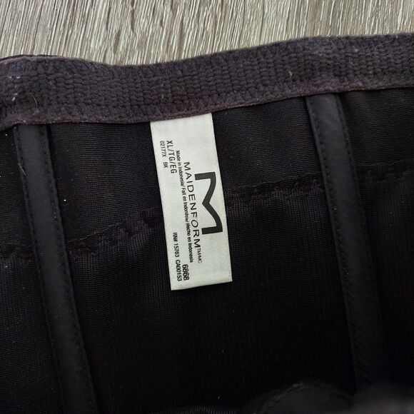 Maidendorm Black Waist Cincher Size XL - Picture 4 of 5